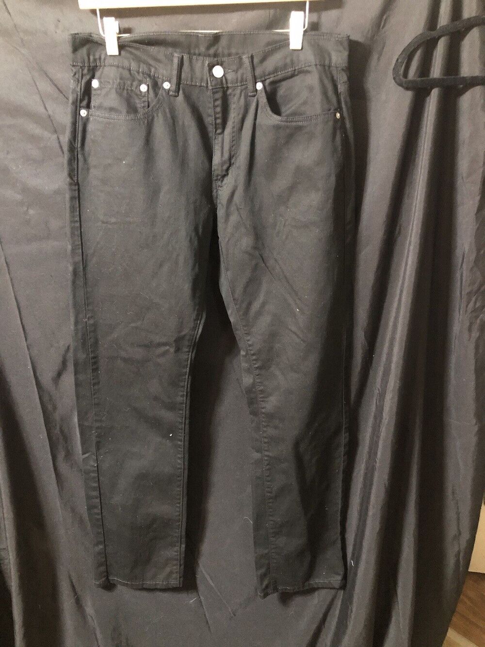 Levis Black Mens Original Jeans size 32/32